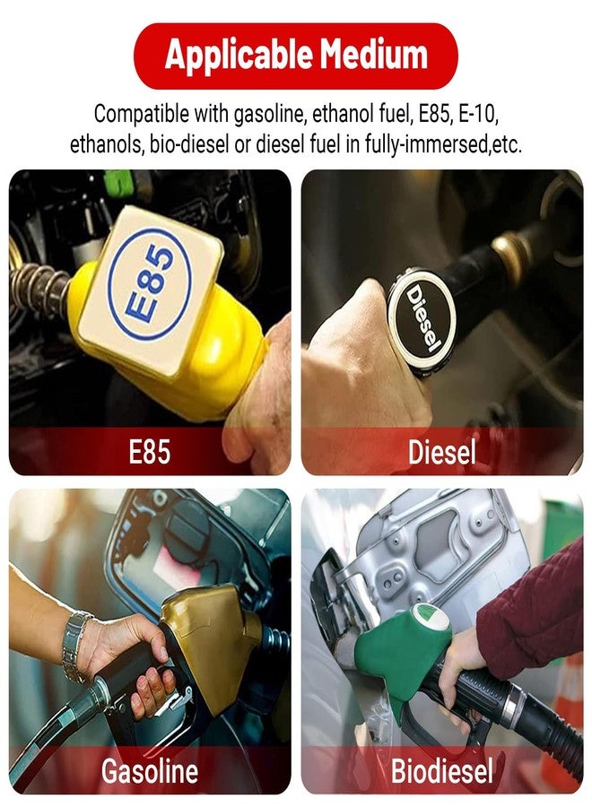 EVIL ENERGY خرطوم وقود غاطس من إيفل إنرجي، مقاس 5/16 بوصة، مناسب لأنظمة وقود السيارات، يعمل بوقود E85، خط داخل الخزان، SAE 30R10، طول 1 قدم، يتحمل ضغط 300 رطل لكل بوصة مربعة. - Image 5